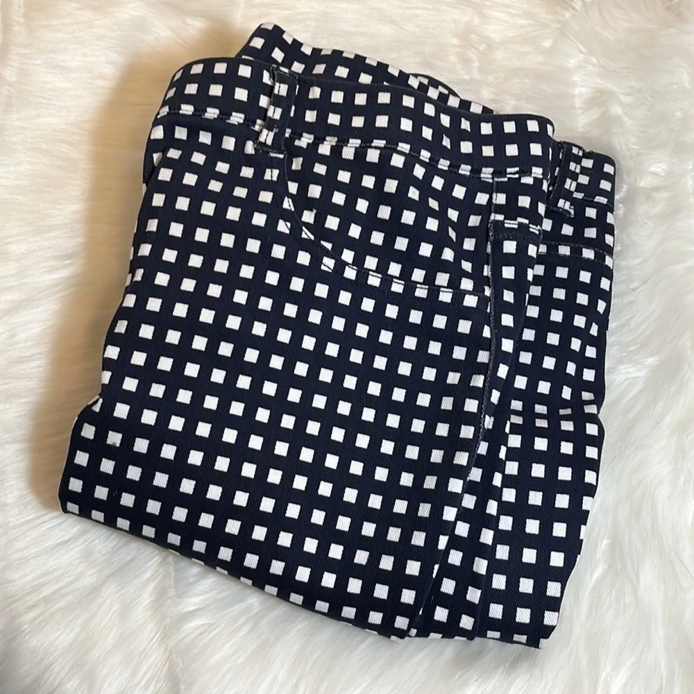 Legacy Navy Checkered Plus Size Pants